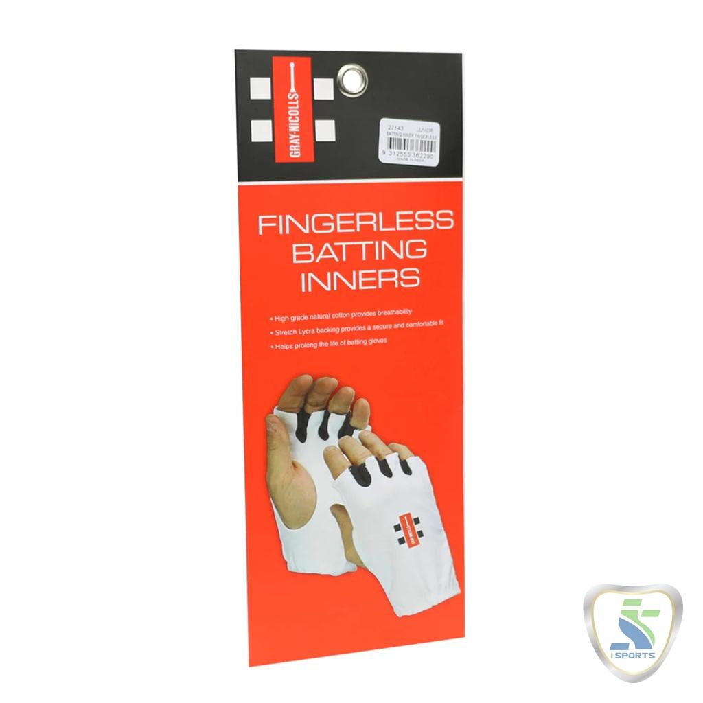 Gray Nicolls Inner Gloves Batting Fingerless - Image 3