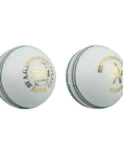 KOOKABURRA TURF PRACTICE LEATHER CRICKET BALL WHITE