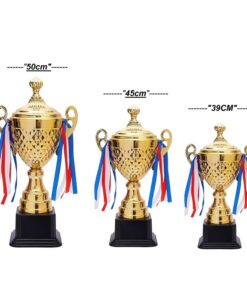 Gold Trophy Cup for Sports Tournaments