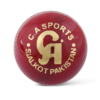 CA Super League Red Cricket Leather Ball