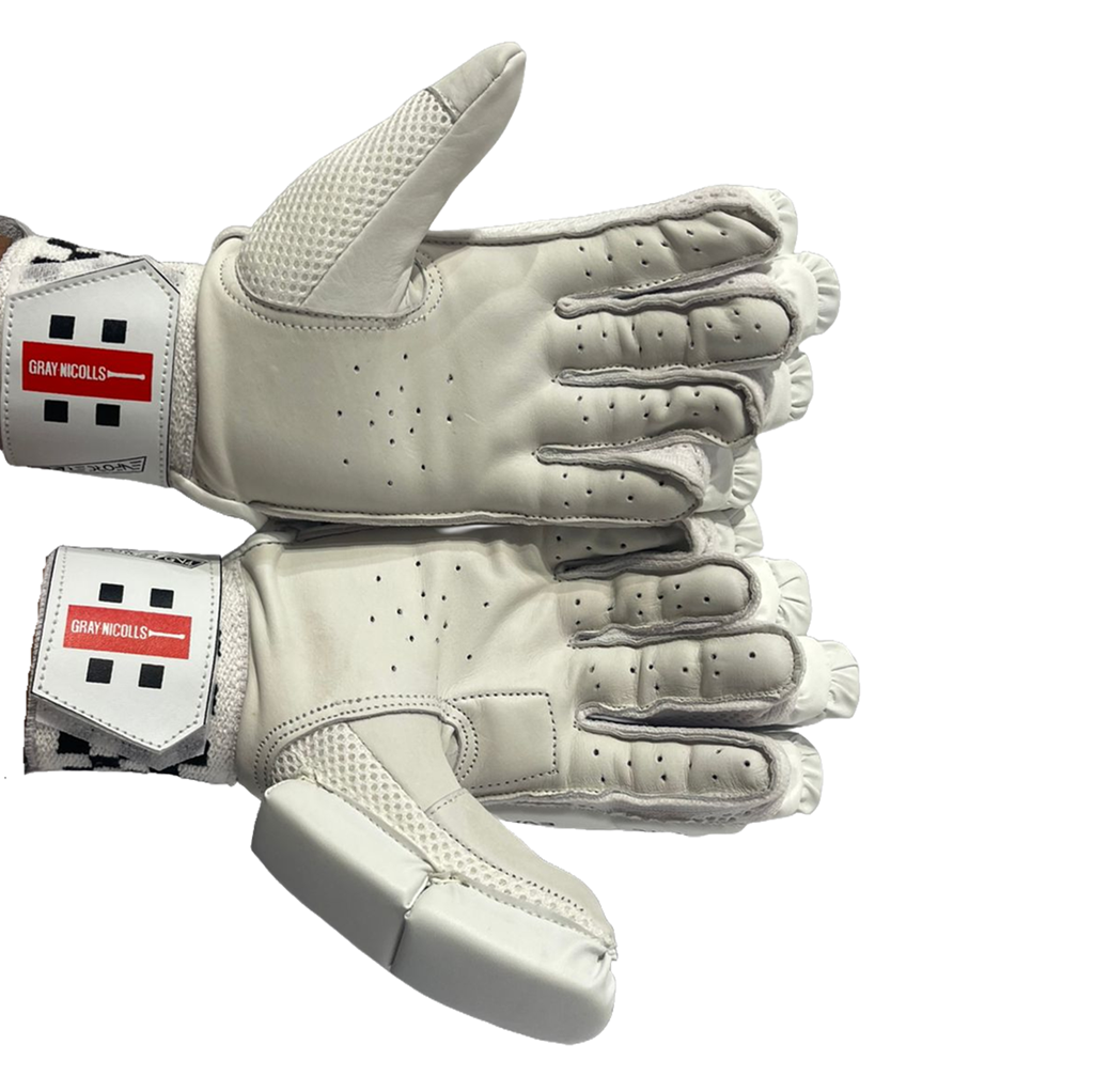 Gray Nicolls 4 Batting Gloves ENFORCER-White. - Image 3