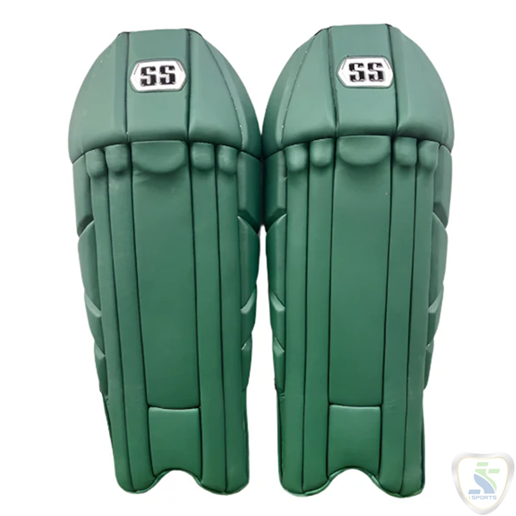 SS PROF WICKET KEEPING LEG GUARD D/GRN. - Image 2