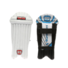 SS STUMPER WICKET KEEPING LEG GUARD WHITE.