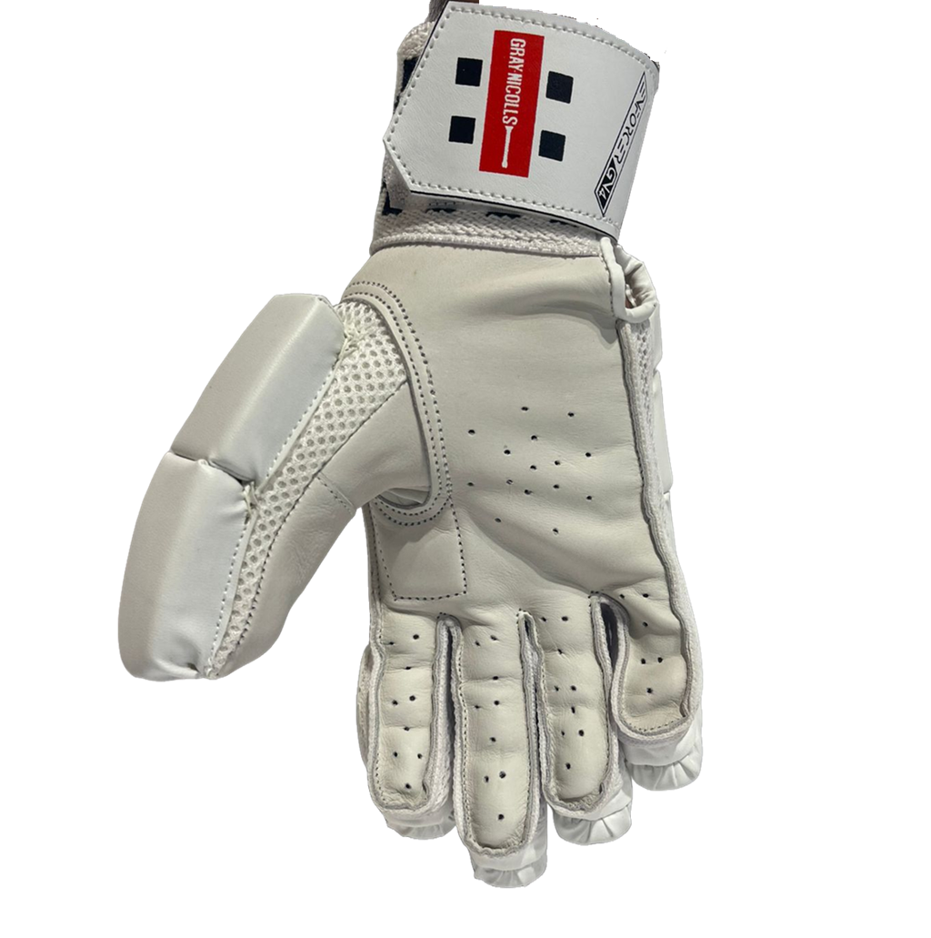 Gray Nicolls 4 Batting Gloves ENFORCER-White. - Image 2