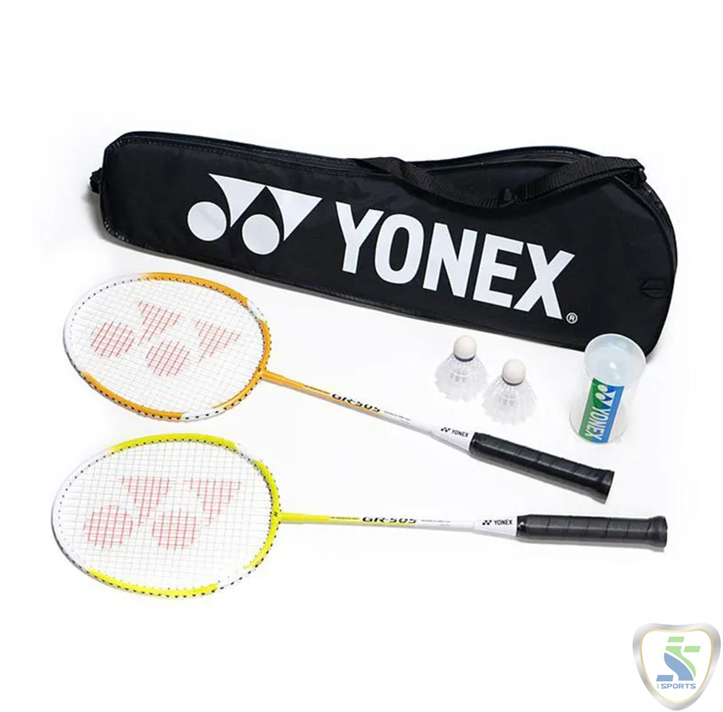 Yonex GR 505, 2Rackets + 2 Shuttle. (Set) - Image 3