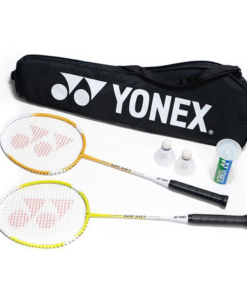 Yonex GR 505, 2Rackets + 2 Shuttle. (Set)