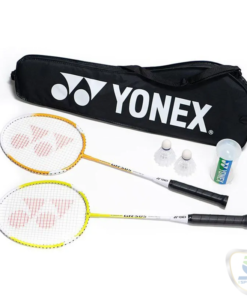 Yonex GR 505, 2Rackets + 2 Shuttle. (Set)