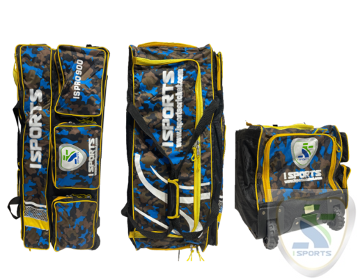 ISPORTS Duffle Wheelie Cricket Kit Bag PRO 900.