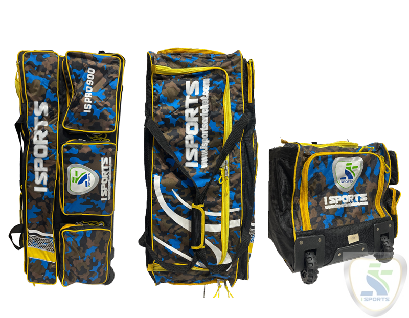 ISPORTS Duffle Wheelie Cricket Kit Bag PRO 900.