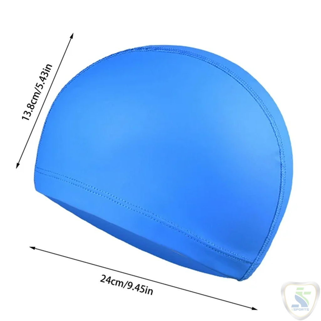 Swimming Cap PU Coated Male And Female Adults - Image 2