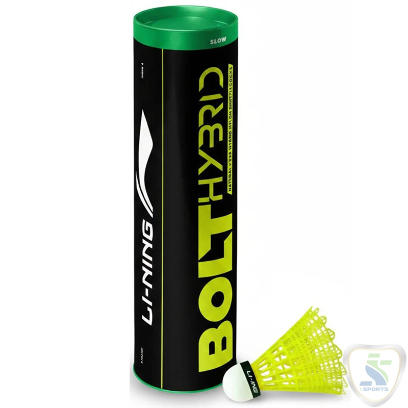 Lining Bolt Hybrid Nylon Badminton Shuttlecock.