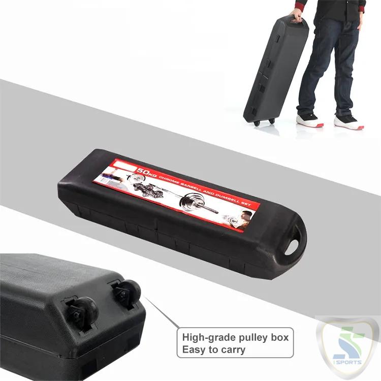 Marshal YORK 50 Kg Dumbbell and Barbell Set - Image 2