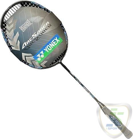 YONEX ARCSABER 2 CLEAR BLACK/BLUE BADMINTION. - Image 3