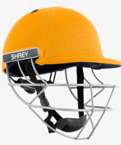 SHREY CLASSIC STEEL GOLD HELMET.