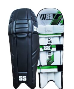 SS SUPERLITE BATTING LEG GUARD-BLACK.