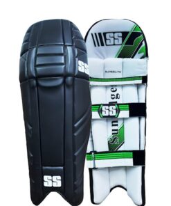 Alternative view of SS SUPERLITE BATTING LEG GUARD-BLACK.