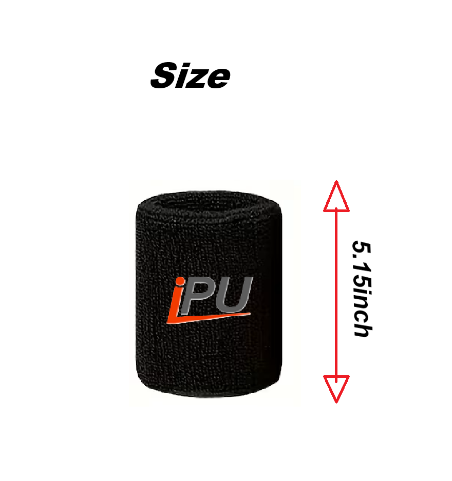 IPU Sports Wrist Sweatbands for Athletic Men and Women. - Image 4