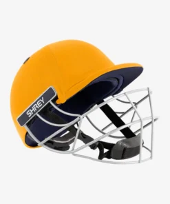 Alternative view of SHREY CLASSIC STEEL GOLD HELMET.
