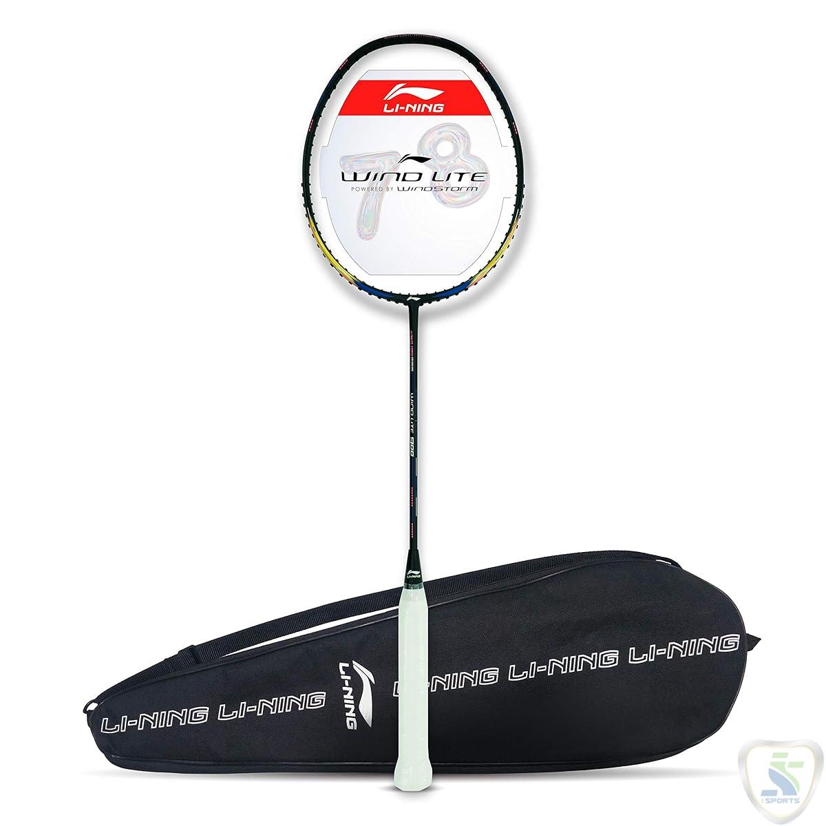 Li-Ning Wind Lite 900 Carbon Fibre Strung Badminton Racket with Free Full Cover - Image 2