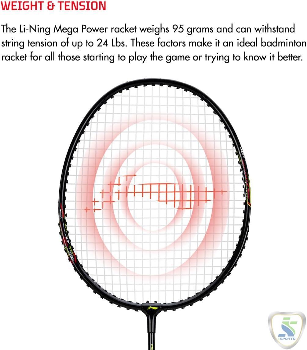 LINING Mega Power 5 Badminton Racket with Full Racket Cover. - Image 4