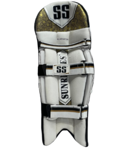 Alternative view of SS BATTING LEG GUARD GLADIATOR BLACK.