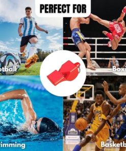 Alternative view of Cox 50 Sports and Training Pea-Less Whistles.