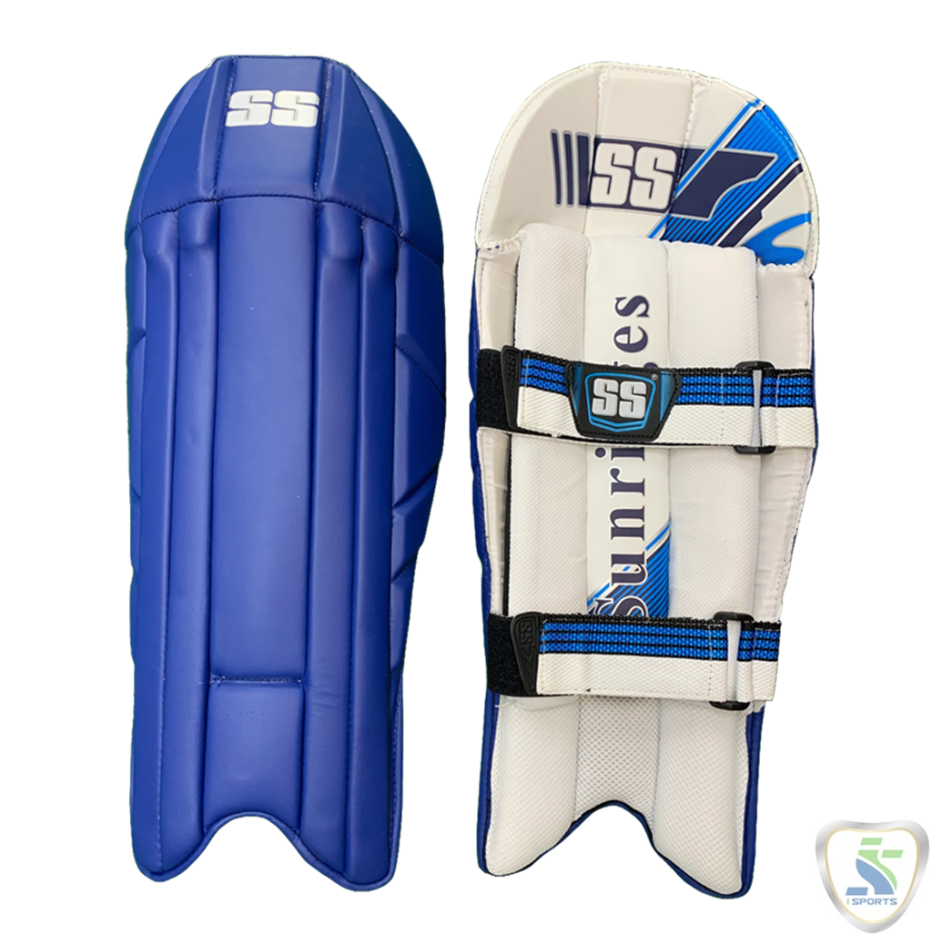 SS PROFESSIONAL ROYAL BLUE WICKET KEEPING PAD - Image 2