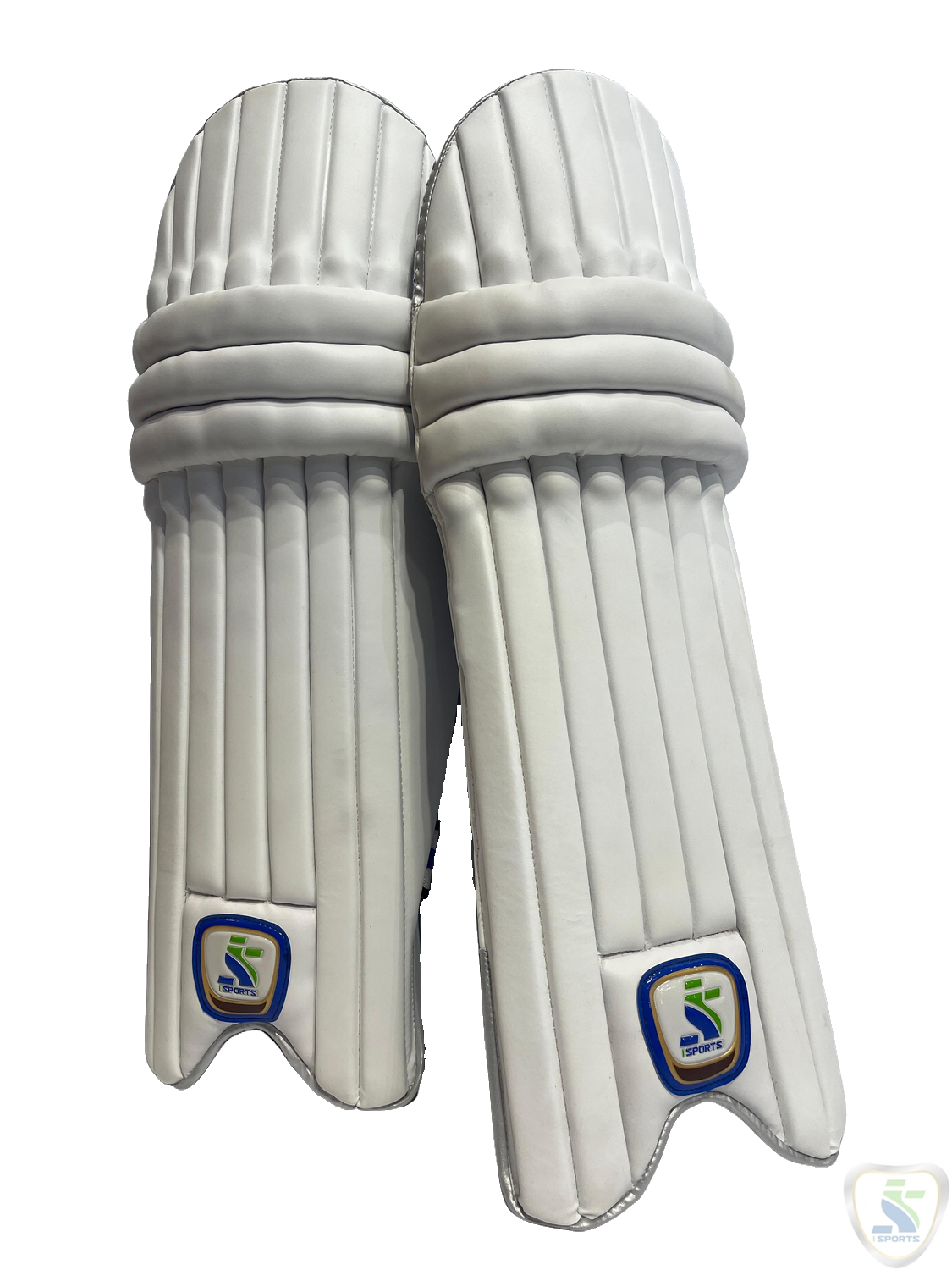 ISports Batting Leg Guard GOLD White - Image 3