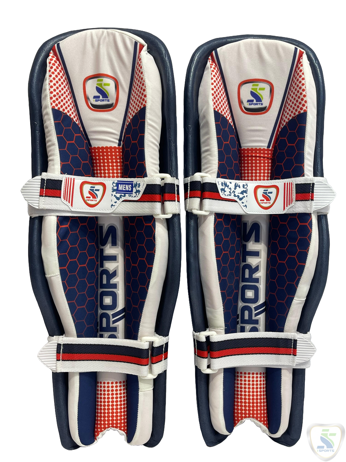 ISPORTS BATTING LEG GUARD PROLITE NAVY. - Image 2