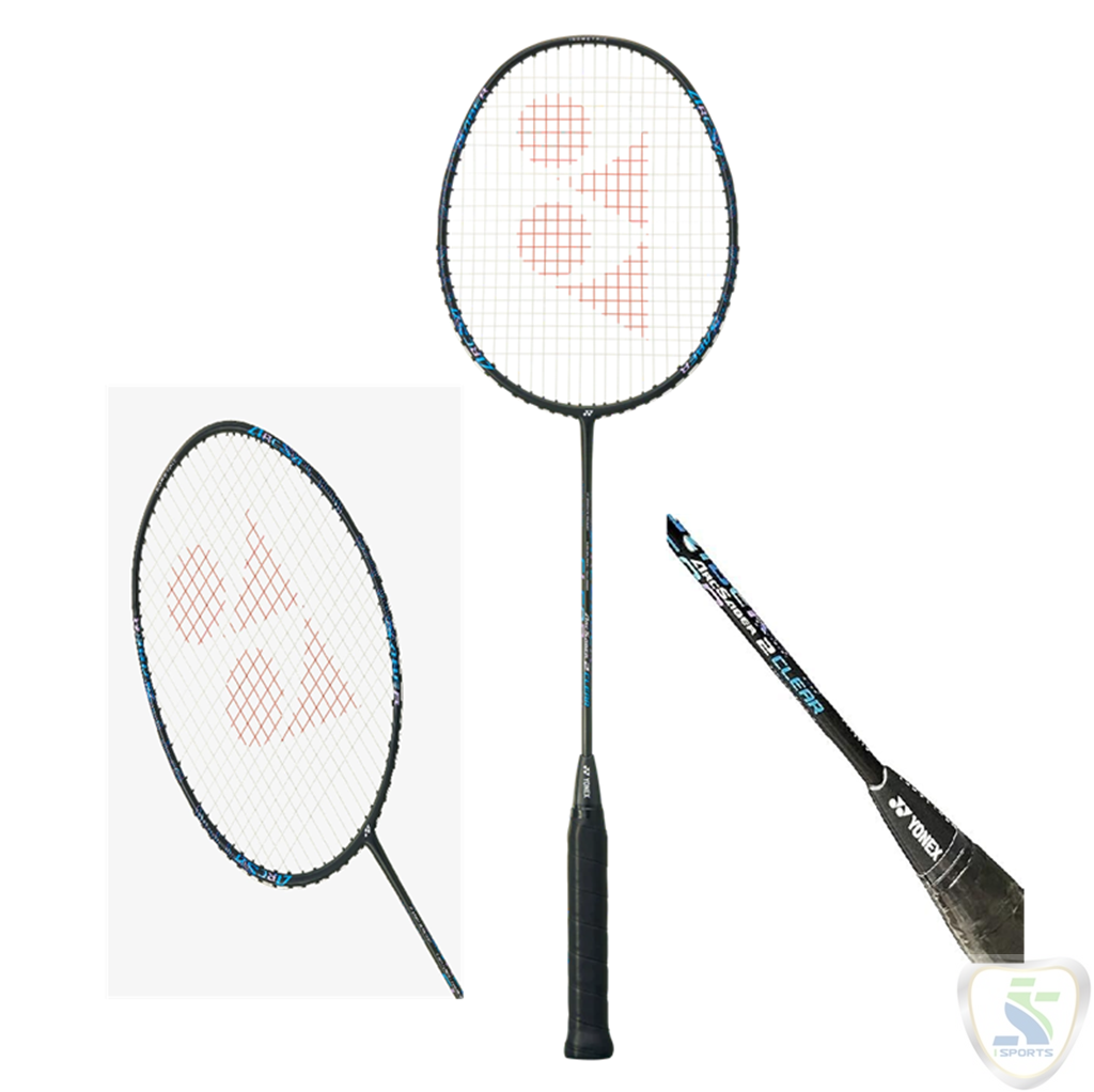YONEX ARCSABER 2 CLEAR BLACK/BLUE BADMINTION. - Image 2