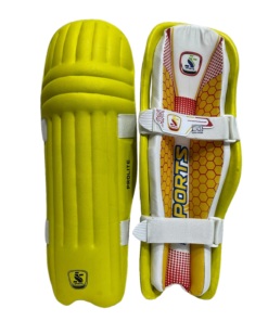 Alternative view of ISPORTS BATTING LEG GUARD PROLITE YELLOW.
