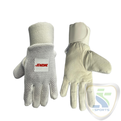 MRF WICKETKEEPING INNER GLOVE HALF CHAMOIS.