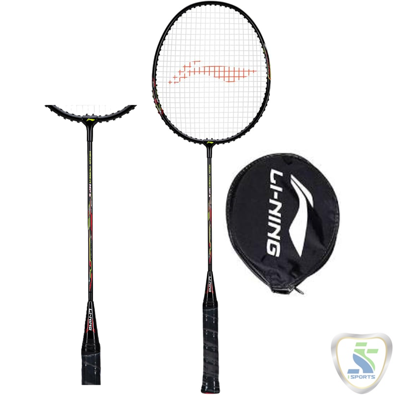 LINING Mega Power 5 Badminton Racket with Full Racket Cover.