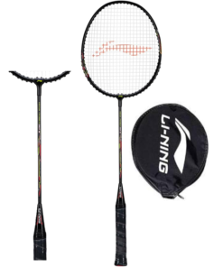 LINING Mega Power 5 Badminton Racket with Full Racket Cover.