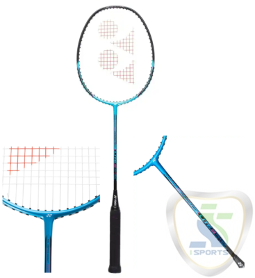 Yonex Isometric Lite 3 Badminton Racket, Cyan.
