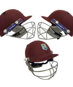 SHREY TEST STAINLESS STEEL HELMET.