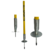 ISPORTS SINGLE SPRING STUMPS METAL BASE.