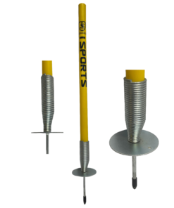 ISPORTS SINGLE SPRING STUMPS METAL BASE.