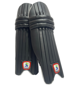 ISPORTS Batting Leg Guard GOLD Black.