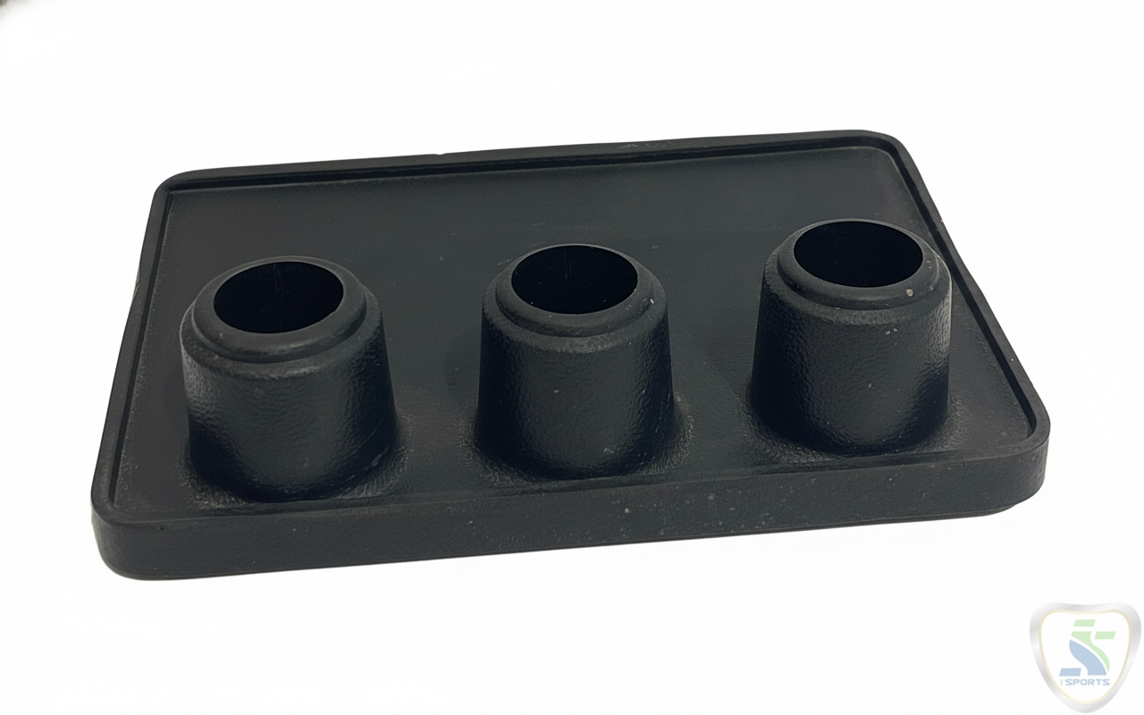 ISPORTS PLASTIC STUMPS RUBBER BASE. - Image 6