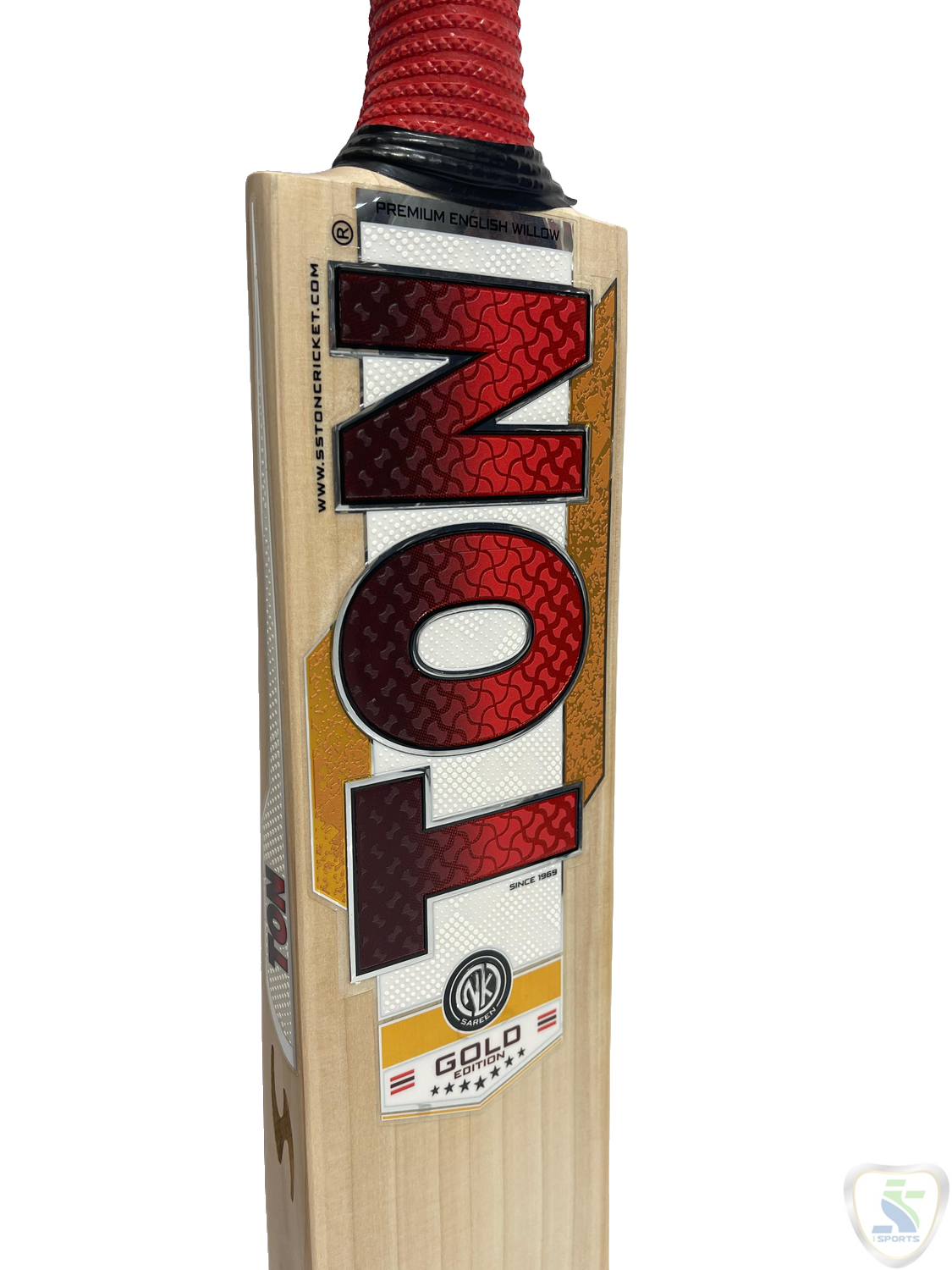 SS ENGLISH WILLOW BAT TON GOLD EDITION. - Image 5