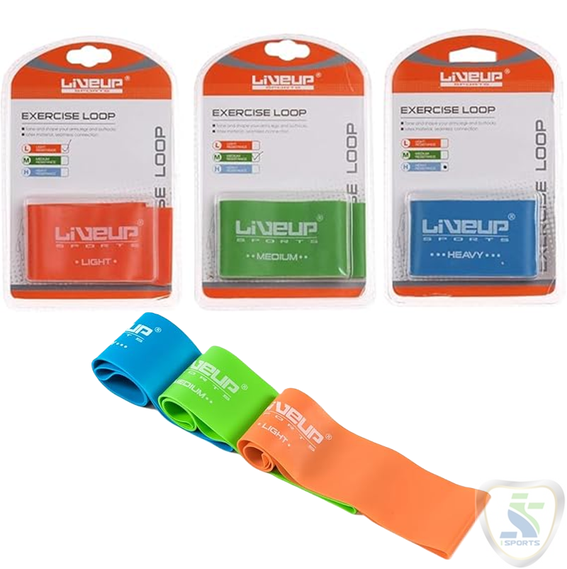 LiveUp EXERCISE LOOP Band LS3650C. (Starching Band)