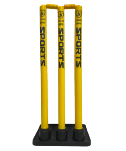 ISPORTS PLASTIC STUMPS RUBBER BASE.