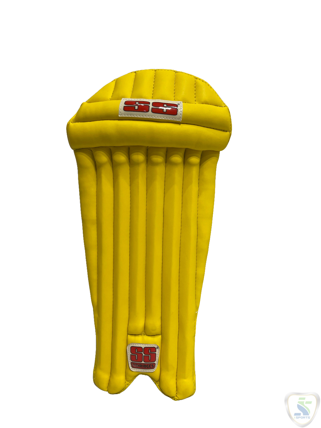 SS WICKET KEEPING LEG GUARD STUMPER YELLOW. - Image 2
