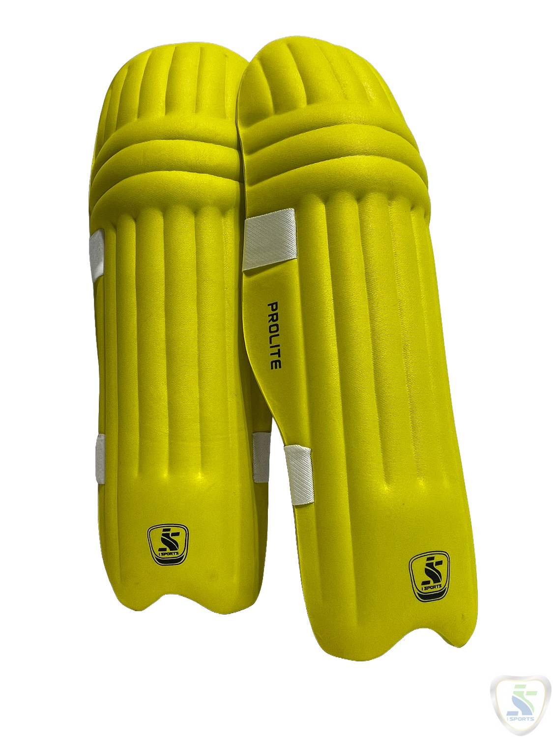 ISPORTS BATTING LEG GUARD PROLITE YELLOW. - Image 3