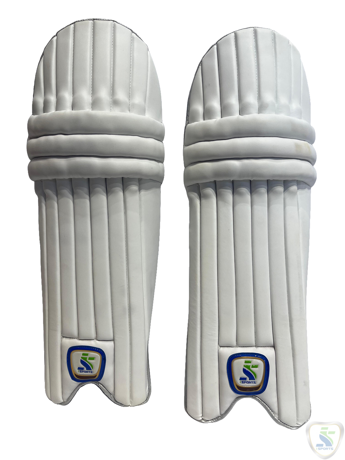ISports Batting Leg Guard GOLD White - Image 4