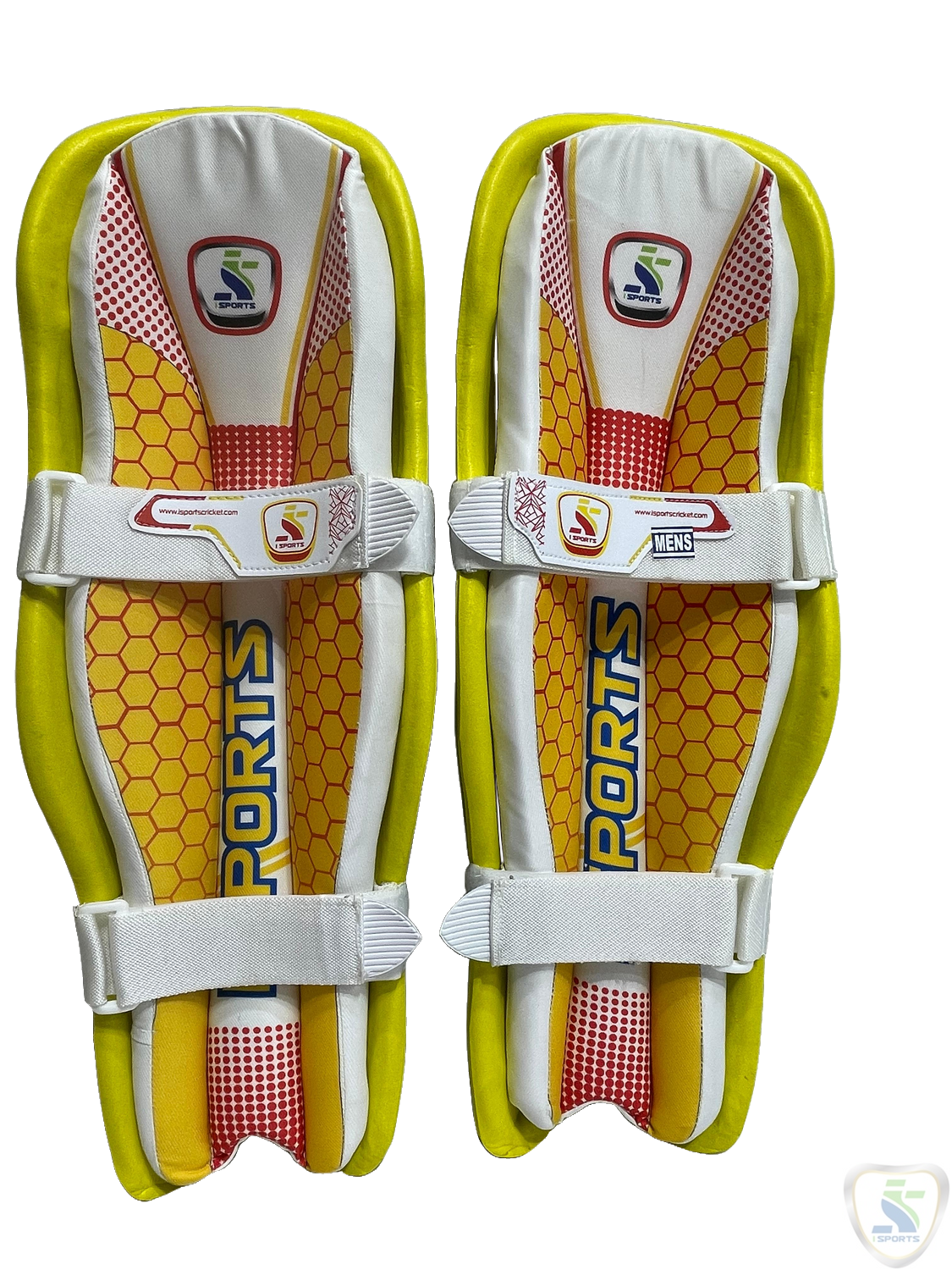 ISPORTS BATTING LEG GUARD PROLITE YELLOW. - Image 5