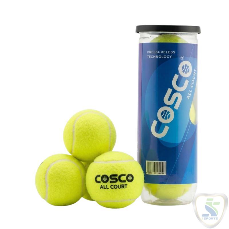 Cosco All Court Tennis Balls | 3 Piece - Image 2