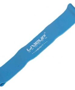Alternative view of LiveUp Power Band Latex Exercise Loop Blue Heavy