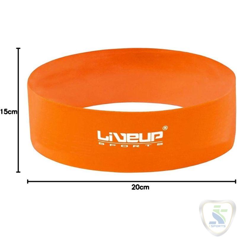 Buy Live Up Sports Exercise Loop Light Resistance Band Orange - Image 2